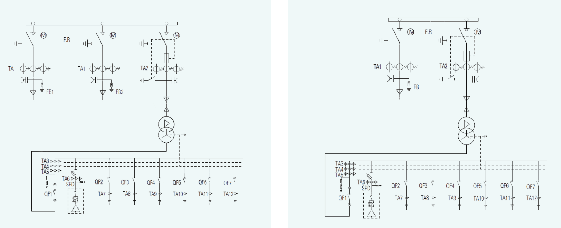 Atypical-one-line-Diagram